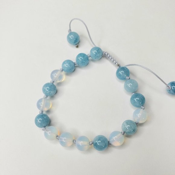 Aquamarine Opalite Bracelet Options - Picture 4 of 5